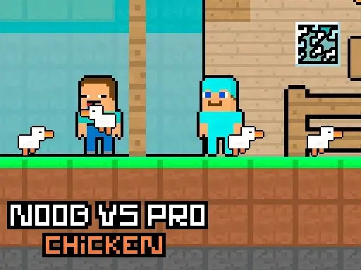 Noob vs Pro Chicken Online Game